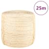 vidaXL k&ouml;is 100% sisal 8 mm 25 m