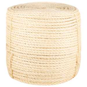 Provaz 100% sisal 8 mm 25 m - obrázek 2