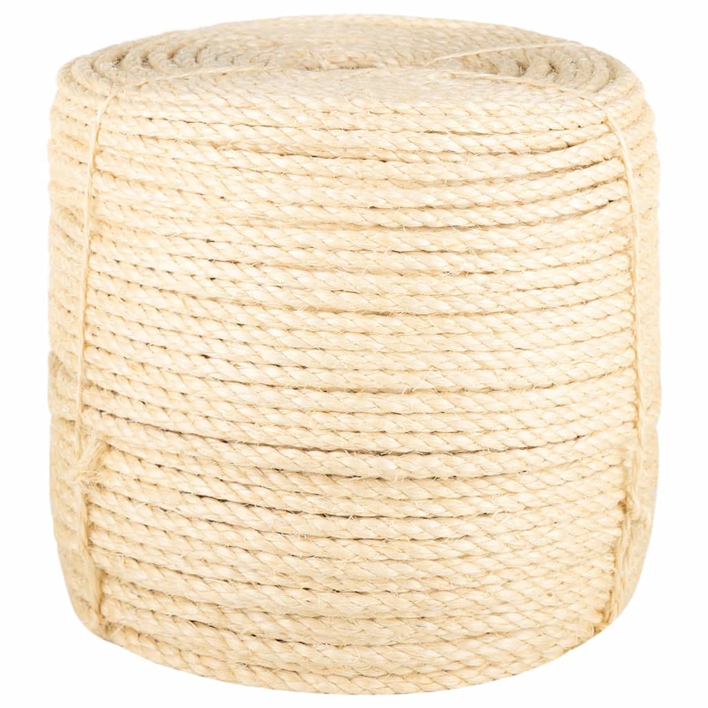 vidaXL Frânghie, 50 m, sisal 100%, 8 mm