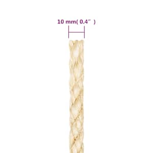 Provaz 100% sisal 10 mm 25 m - obrázek 4