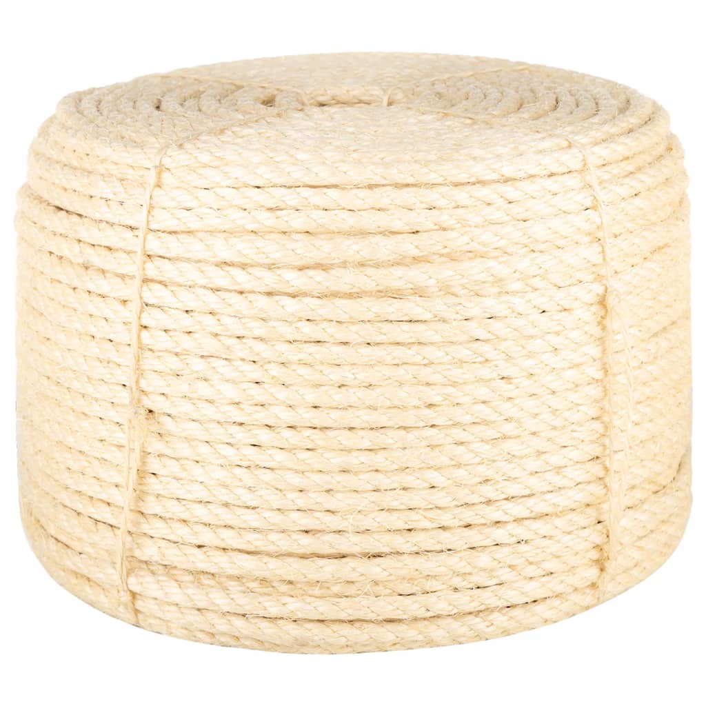 vidaXL Frânghie, 25 m, sisal 100%, 12 mm