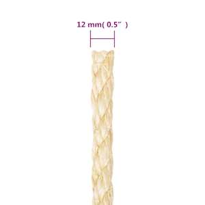 Provaz 100% sisal 12 mm 25 m - obrázek 4