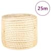 vidaXL k&ouml;is 100% sisal 14 mm 25 m