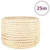 vidaXL k&ouml;is 100% sisal 20 mm 25 m
