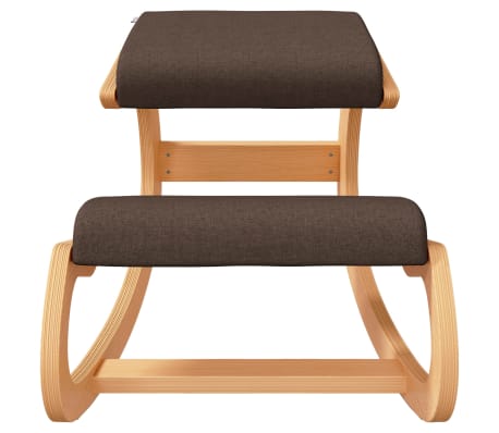 vidaXL Sodo kėdutė, rudos spalvos, 55x84x55cm, beržo fanera