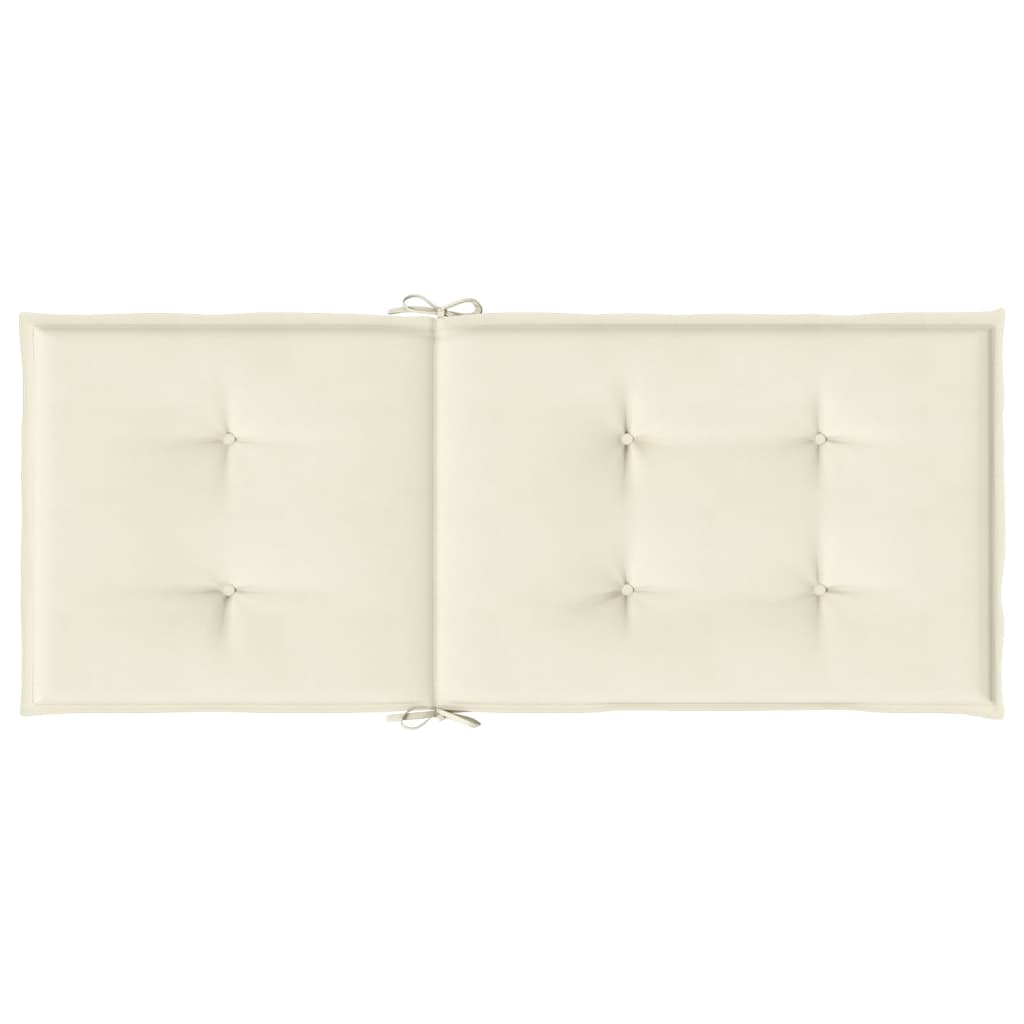 Tuinstoelen 4 st verstelbaar met kussens massief teakhout image 13