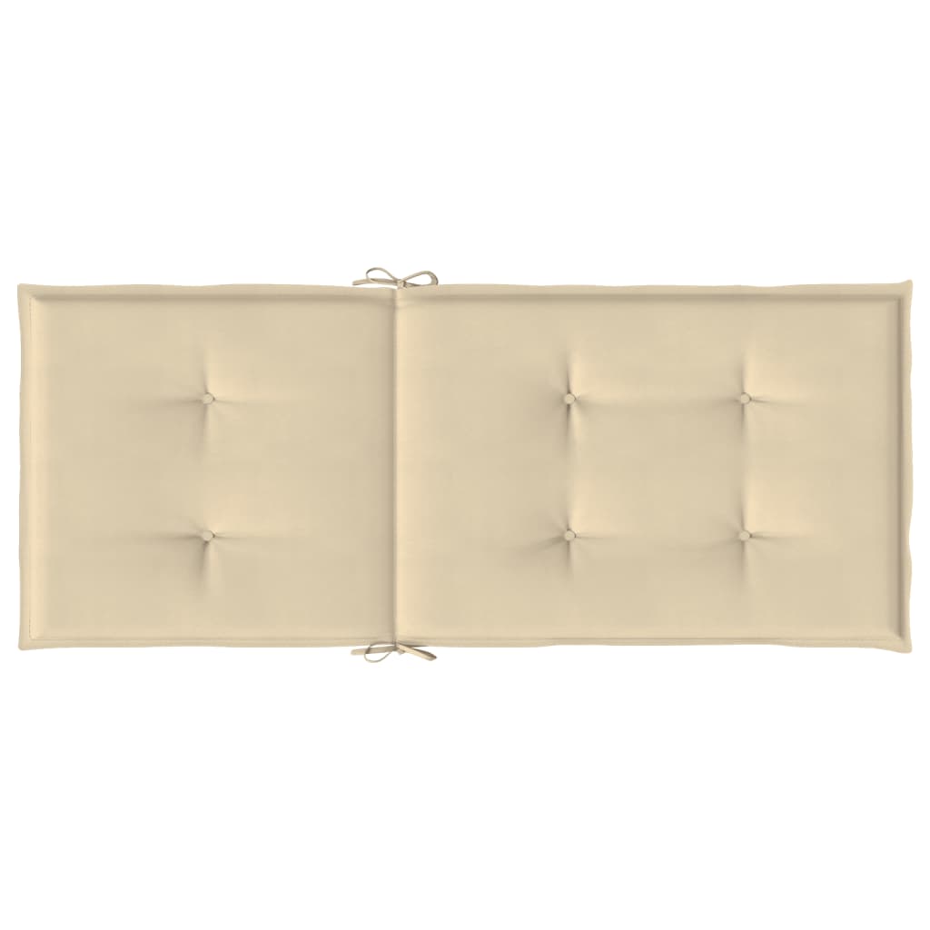 Tuinstoelen 8 st verstelbaar met kussens massief teakhout image 13