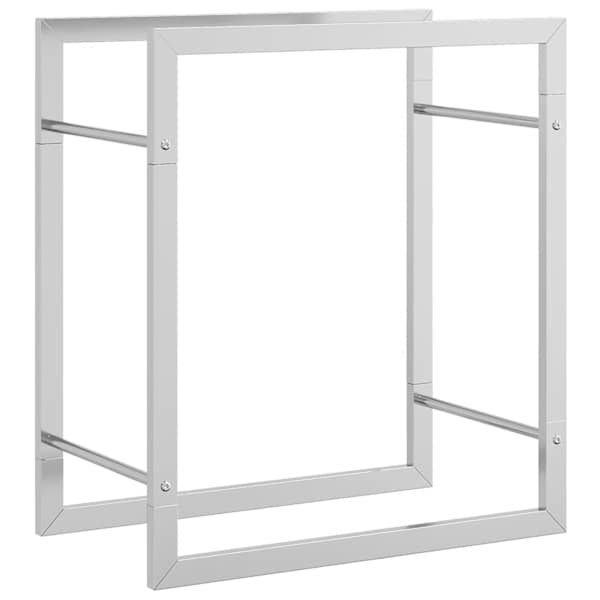 vidaXL k&uuml;ttepuude rest, 50 x 28 x 56 cm, roostevaba teras