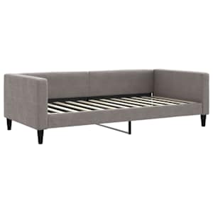Válenda s přistýlkou taupe 100 x 200 cm textil - obrázek 6
