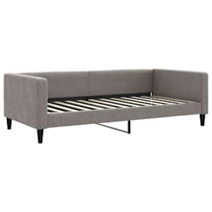 Válenda s přistýlkou a matracemi taupe 100 x 200 cm textil - obrázek 4