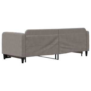 Válenda s přistýlkou taupe 80 x 200 cm textil - obrázek 5