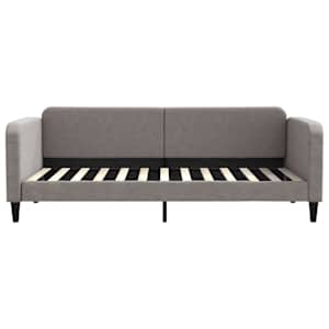 Válenda s přistýlkou taupe 90 x 200 cm textil - obrázek 7