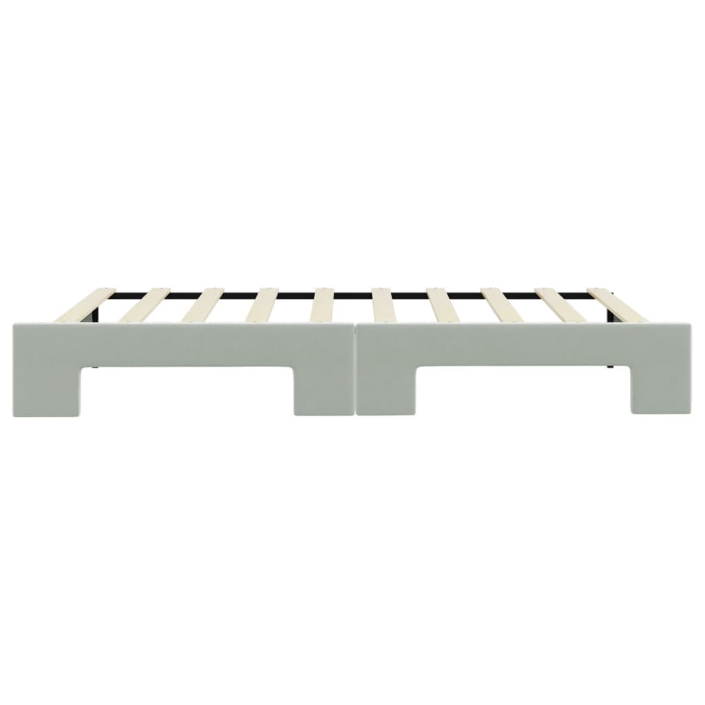 Day Bed Upholstered Sleeper Sofa Bed for Bedroom Living Room Velvet vidaXL - Picture 11 of 12