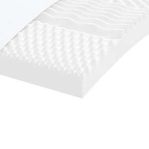 Válenda s přistýlkou a matracemi tmavě zelená 80 x 200 cm samet - obrázek 9