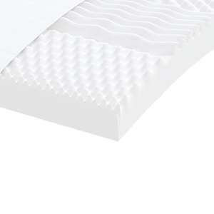 Válenda s přistýlkou a matracemi růžová 80 x 200 cm samet - obrázek 9