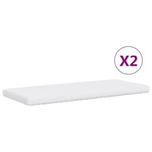 Válenda s přistýlkou a matracemi růžová 100 x 200 cm samet - obrázek 6