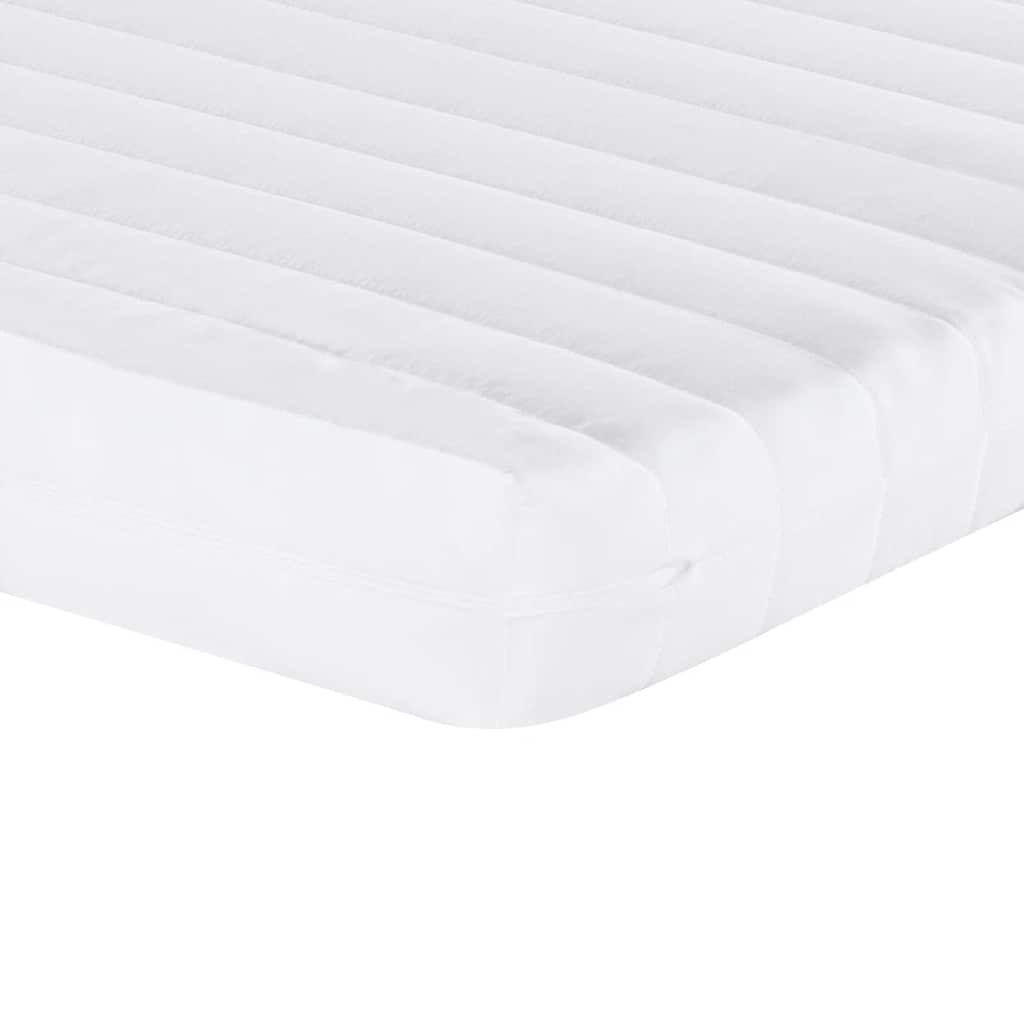 Dagbädd utdragbar och madrasser gul 100x200 cm sammet
