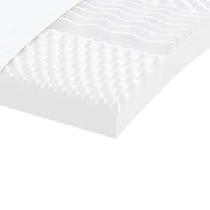 Válenda s přistýlkou a matracemi tmavě zelená 80 x 200 cm samet - obrázek 9