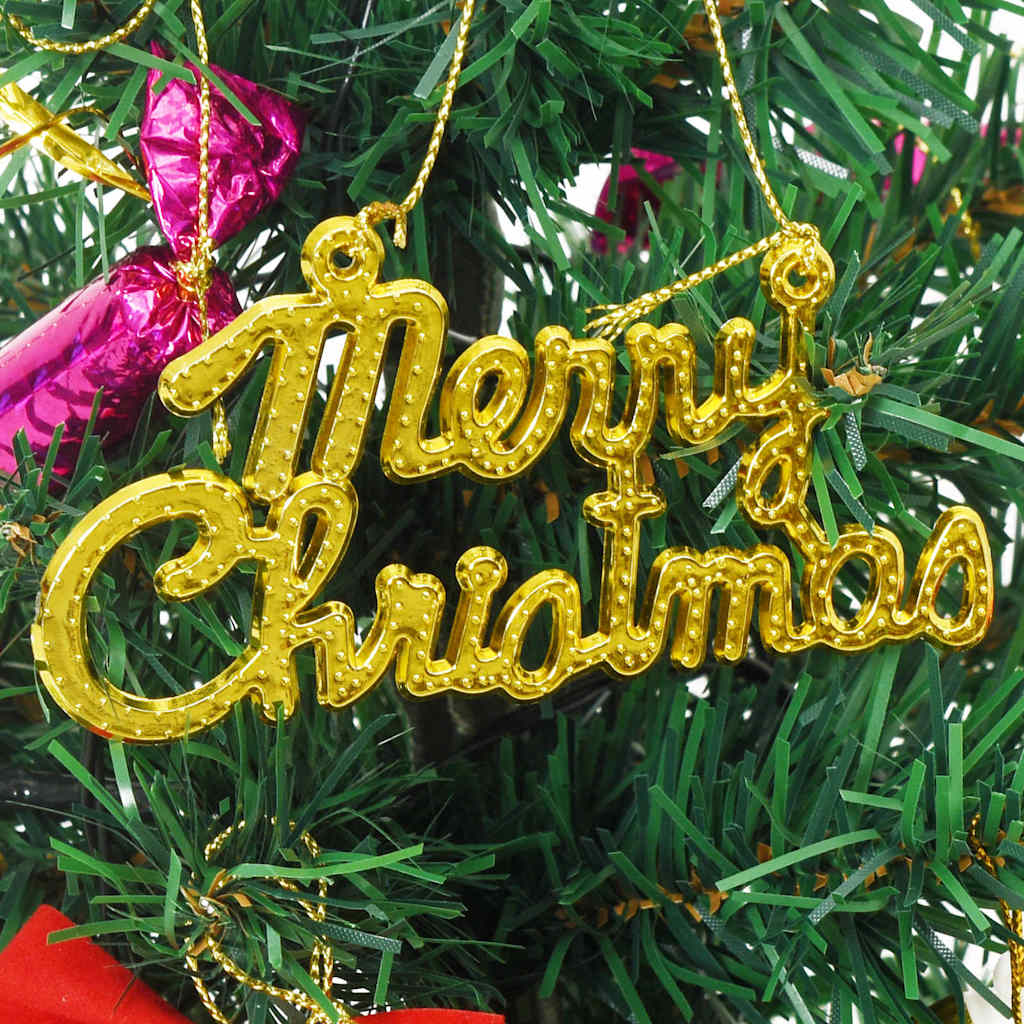 Mini Artificial Pre-lit Christmas Tree Set with 30 LEDs (23.6 in) & 20 LEDs (17. - Picture 10 of 22