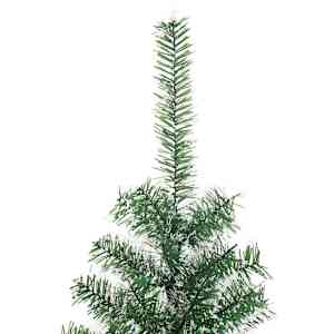Umělý vánoční stromek zasněžený zelený 150 cm - obrázek 3