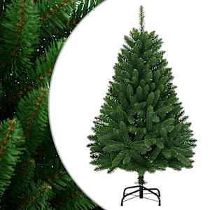 Umělý sklápěcí vánoční stromek se stojanem zelený 150 cm - obrázek 1