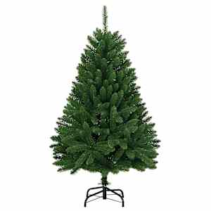 Umělý sklápěcí vánoční stromek se stojanem zelený 150 cm - obrázek 2