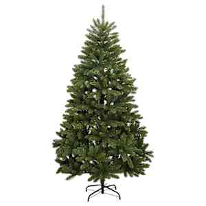 vidaXL K&uuml;nstlicher Weihnachtsbaum Klappbar mit St&auml;nder Gr&uuml;n 300 cm
