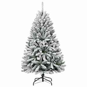 Umělý sklápěcí vánoční stromek se sněhem 120 cm - obrázek 2