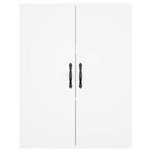 Skříň highboard bílá 69,5 x 34 x 180 cm kompozitní dřevo - obrázek 6
