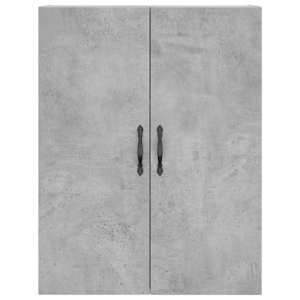 Skříň highboard betonově šedá 69,5x34x180 cm kompozitní dřevo - obrázek 6