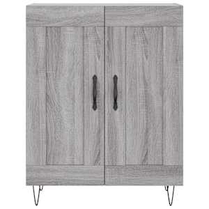 Skříň highboard šedá sonoma 69,5 x 34 x 180 cm kompozitní dřevo - obrázek 8