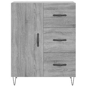 Skříň highboard šedá sonoma 69,5 x 34 x 180 cm kompozitní dřevo - obrázek 8