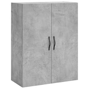 Skříň highboard betonově šedá 69,5x34x180 cm kompozitní dřevo - obrázek 5
