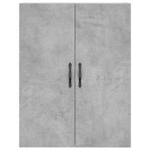 Skříň highboard betonově šedá 69,5x34x180 cm kompozitní dřevo - obrázek 6