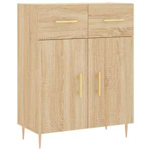 Skříň highboard dub sonoma 69,5 x 34 x 180 cm kompozitní dřevo - obrázek 7