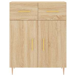 Skříň highboard dub sonoma 69,5 x 34 x 180 cm kompozitní dřevo - obrázek 8