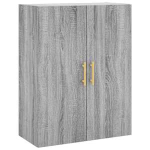 Skříň highboard šedá sonoma 69,5 x 34 x 180 cm kompozitní dřevo - obrázek 5