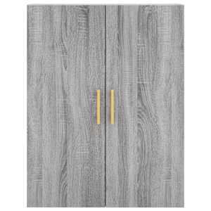 Skříň highboard šedá sonoma 69,5 x 34 x 180 cm kompozitní dřevo - obrázek 6