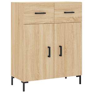 Skříň highboard dub sonoma 69,5 x 34 x 180 cm kompozitní dřevo - obrázek 7