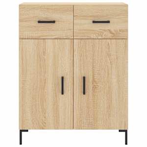 Skříň highboard dub sonoma 69,5 x 34 x 180 cm kompozitní dřevo - obrázek 8