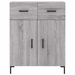 Skříň highboard šedá sonoma 69,5 x 34 x 180 cm kompozitní dřevo - obrázek 8