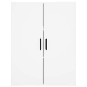 Skříň highboard bílá 69,5 x 34 x 180 cm kompozitní dřevo - obrázek 6