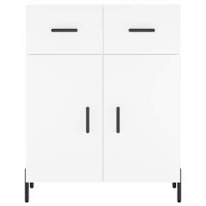 Skříň highboard bílá 69,5 x 34 x 180 cm kompozitní dřevo - obrázek 8