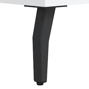Skříň highboard bílá 69,5 x 34 x 180 cm kompozitní dřevo - obrázek 12