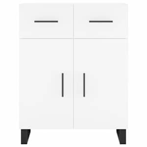 Skříň highboard bílá 69,5 x 34 x 180 cm kompozitní dřevo - obrázek 8
