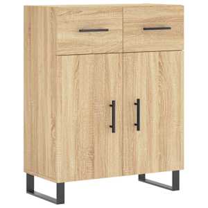 Skříň highboard dub sonoma 69,5 x 34 x 180 cm kompozitní dřevo - obrázek 7