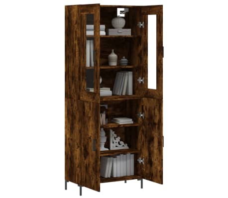 vidaXL Highboard R&auml;uchereiche 69,5x34x180 cm Holzwerkstoff