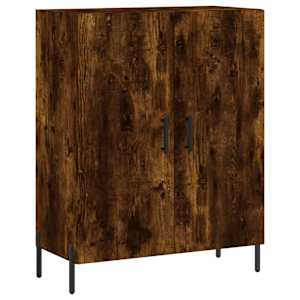 Skříň highboard kouřový dub 69,5 x 34 x 180 cm kompozitní dřevo - obrázek 7