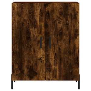 Skříň highboard kouřový dub 69,5 x 34 x 180 cm kompozitní dřevo - obrázek 8