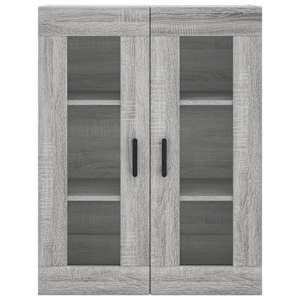 Skříň highboard šedá sonoma 69,5 x 34 x 180 cm kompozitní dřevo - obrázek 6